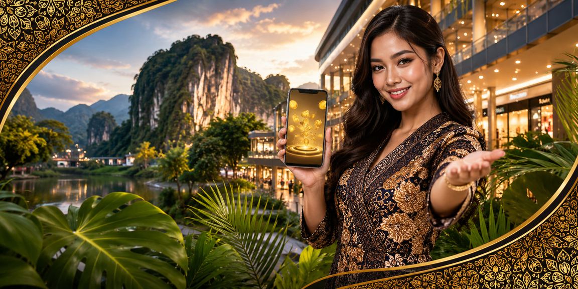 Pengguna Malaysia menikmati rebat dan bonus platform n100 di Ipoh